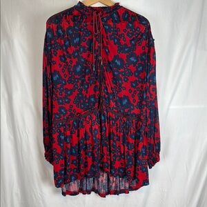 Women's Free People Love Letter Oversized Tunic Top Size XS